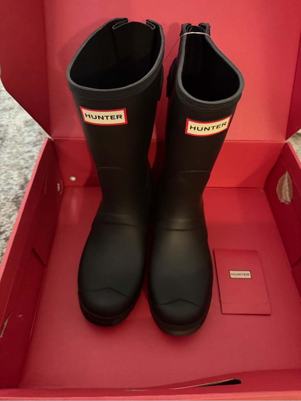 HUNTER BOOTS WOMENS ORIGINAL SHORT BACK ADJUSTABLE BOOT - Picture 2 of 8